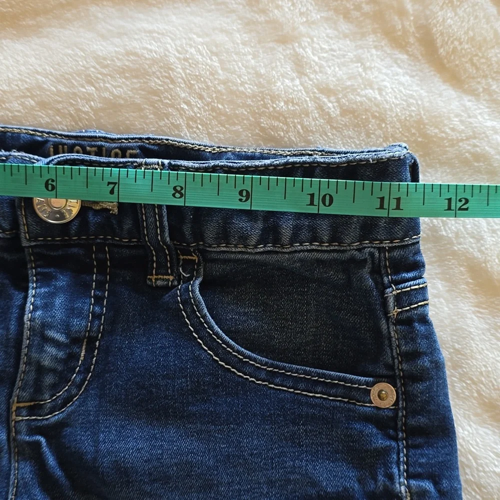 Justice Blue Jean‎ Shorts Size 10
